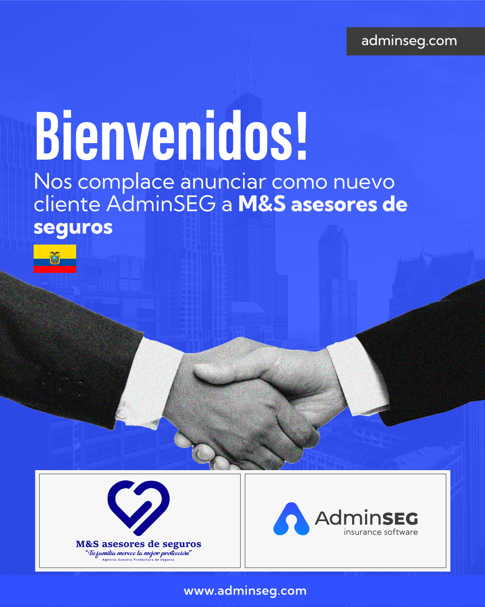 Welcome M&S Asesores de Seguros!